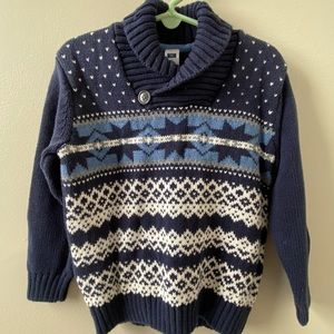 Janie and Jack Navy Sweater